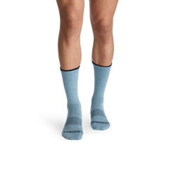 Men's Merino Wool Blend Calf Sock 8-Pack