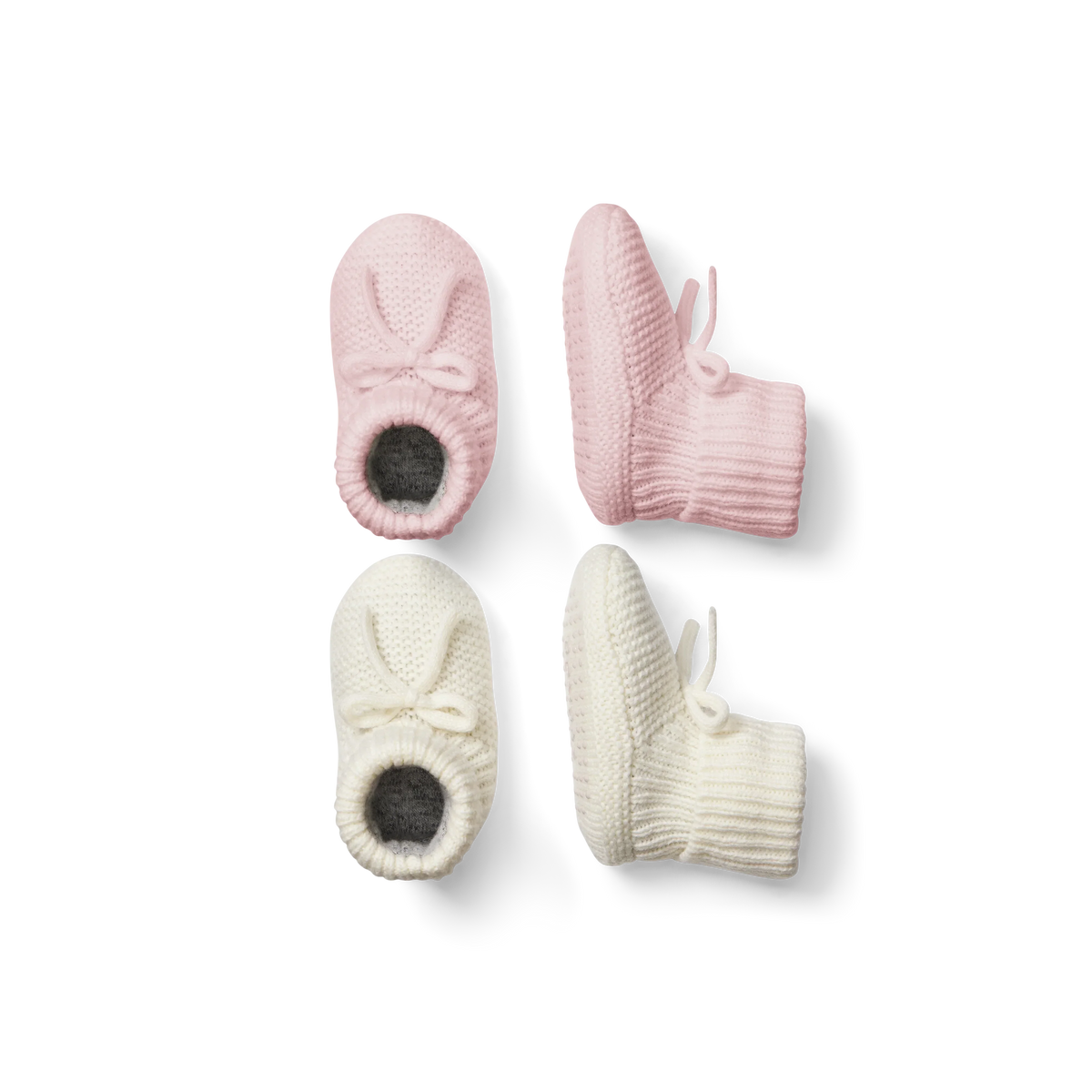 Baby Bow Gripper Slipper 2-Pack