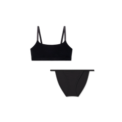 Women’s Super Soft Scoop Bralette + String Bikini Pack