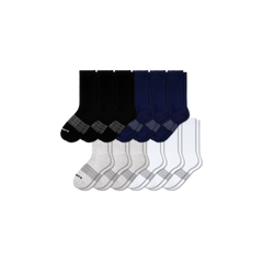 Men's Solids Calf Sock 12-Pack