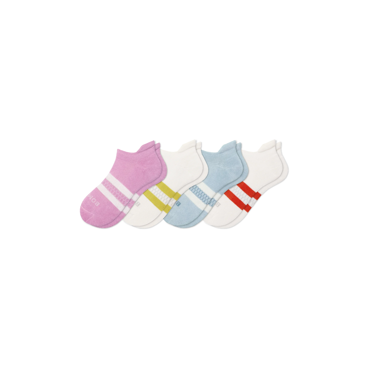 Youth Solids Ankle Sock 4-Pack
