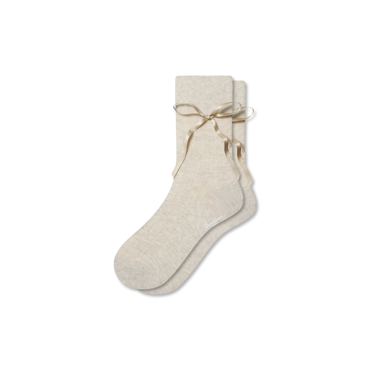Women’s Pointelle Bow Half Calf Socks