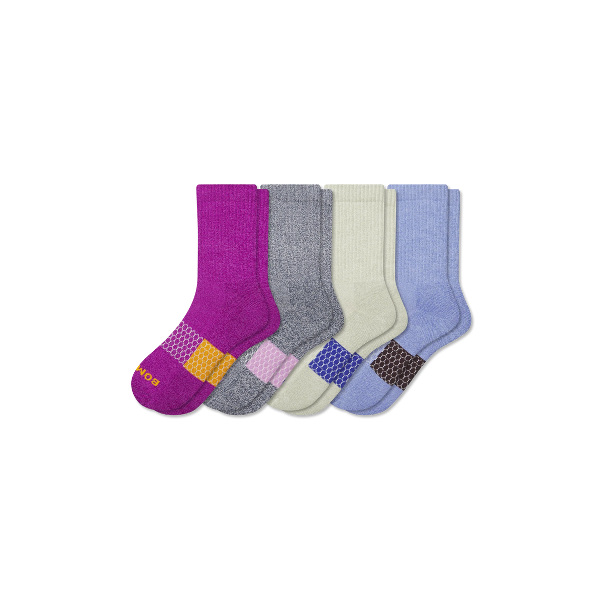 Women's Marl Half Calf Sock 4-Pack