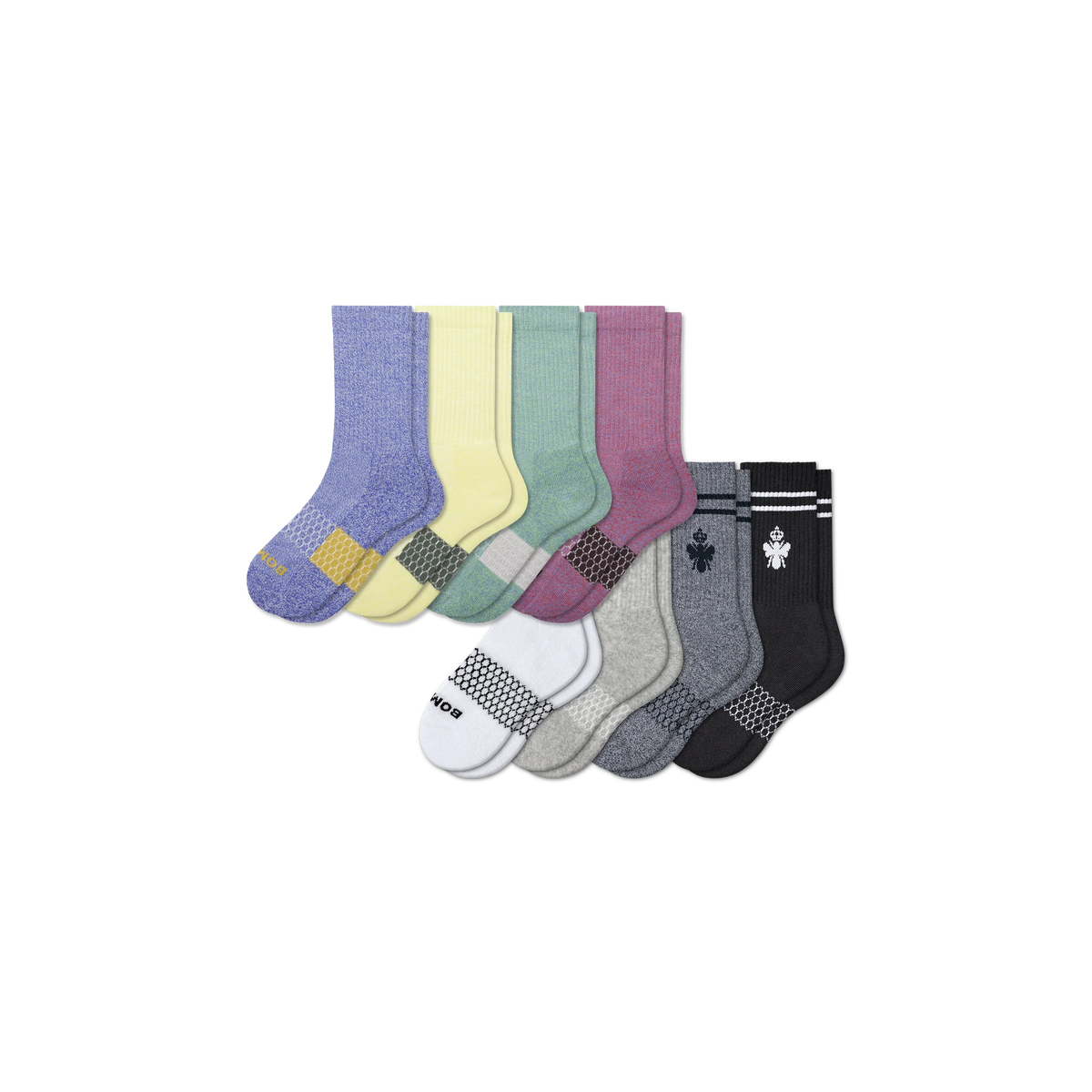 Youth Calf Sock 8-Pack
