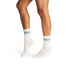 Women's Vintage Stripes Half Calf Socks
