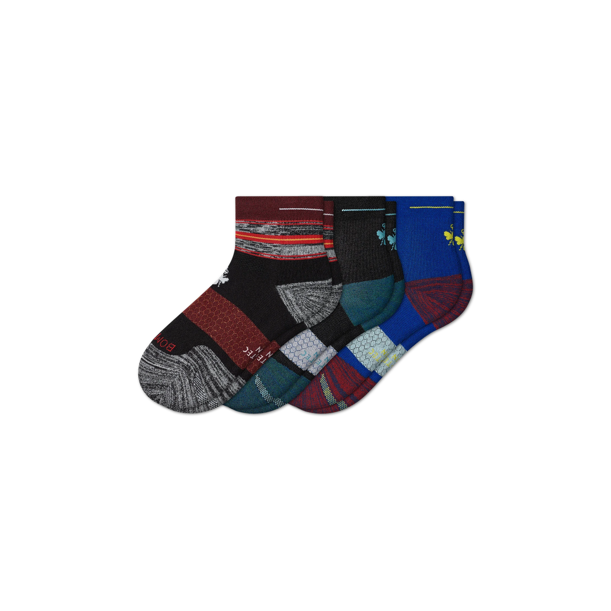Men's Run Quarter Sock 3-Pack