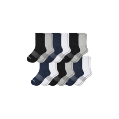 Women's Solids Half Calf Sock 12-Pack