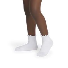 Toddler Ruffle Rib Calf Sock 8-Pack