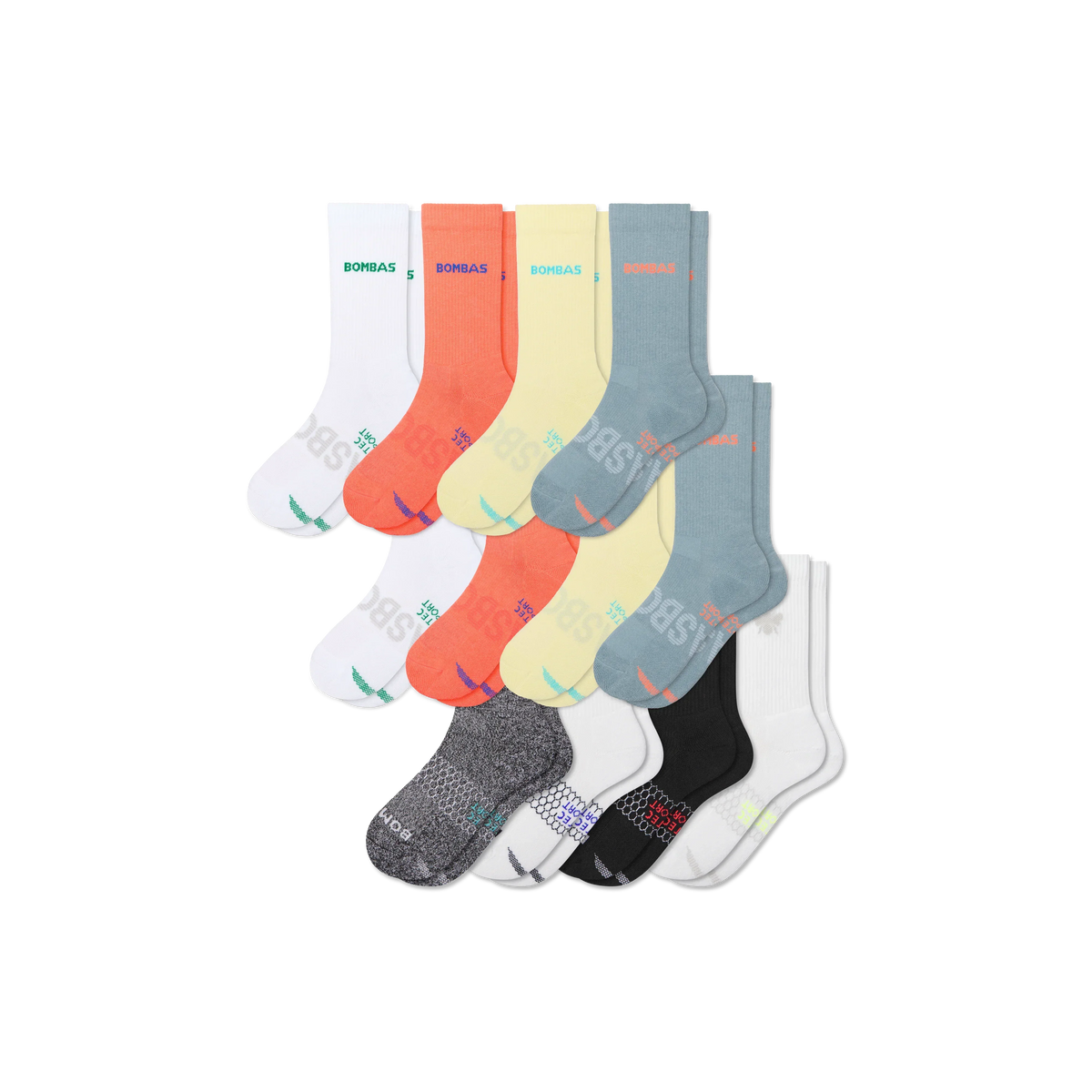 Youth All Sport Calf Sock 12-Pack