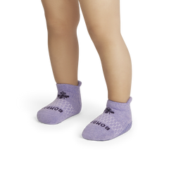 Toddler Marl Gripper Ankle Sock 4-Pack