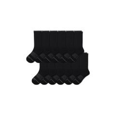 Women's Merino Wool Blend Calf Sock 12-Pack