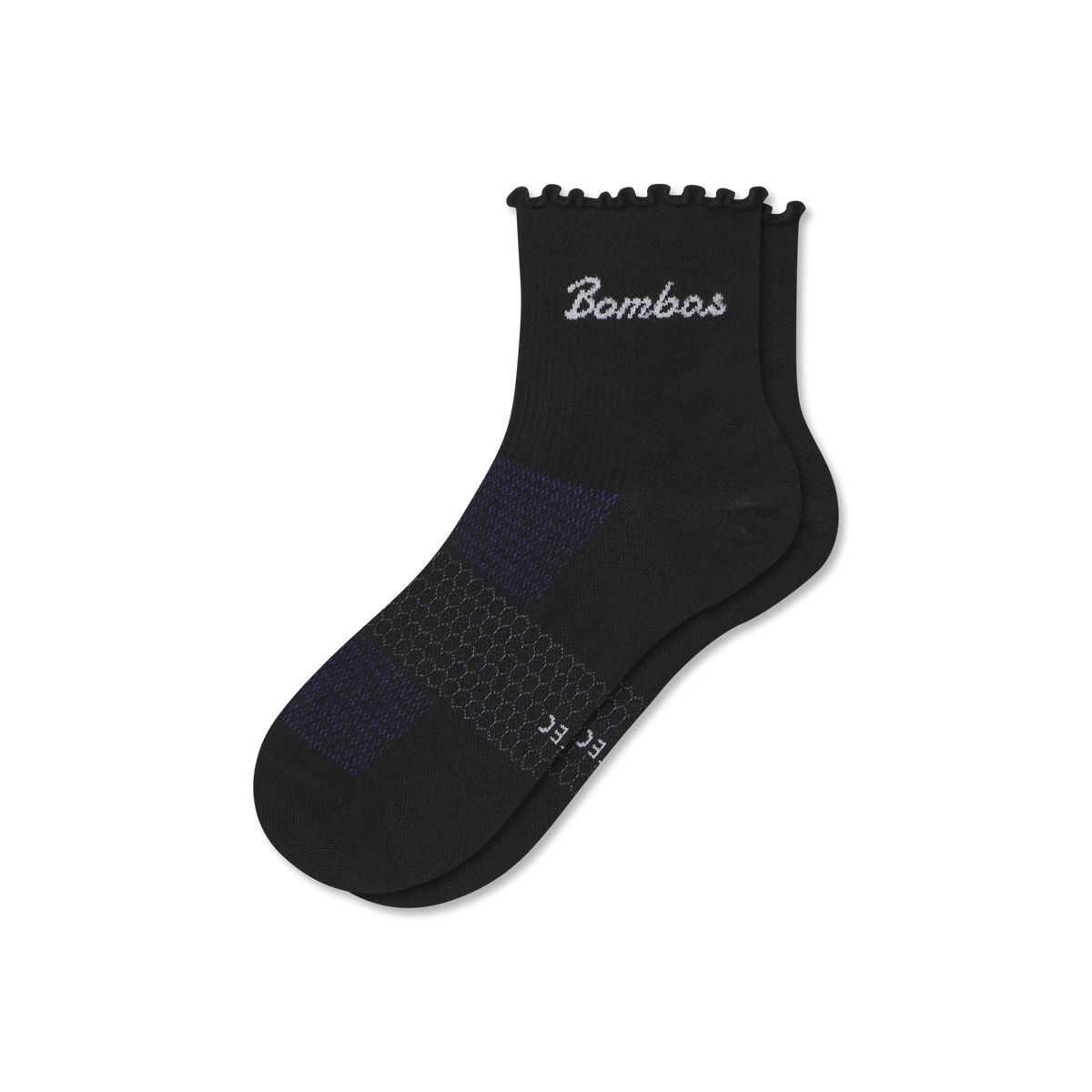 Women’s UltraLite Ruffle Sport Quarter Socks