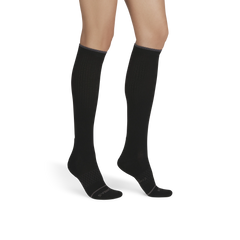 Women's Merino Wool Blend Everyday Compression Knee High Socks (15-20mmHg)