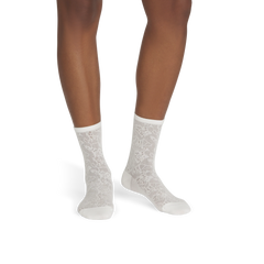 Women’s Floral Lace Half Calf Socks