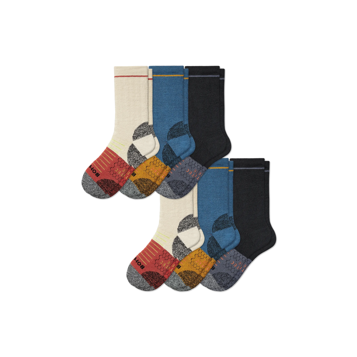 Women's Hiking Calf Sock 6-Pack