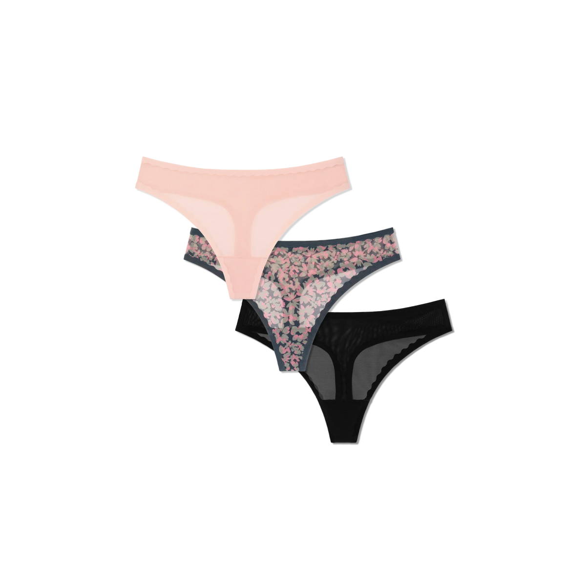 Women’s SoftMesh Thong 3-Pack