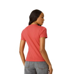 Women's Pima Cotton Slim Crew Neck T-Shirt