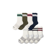 Men's Vintage Stripes Half Calf Sock 8-Pack